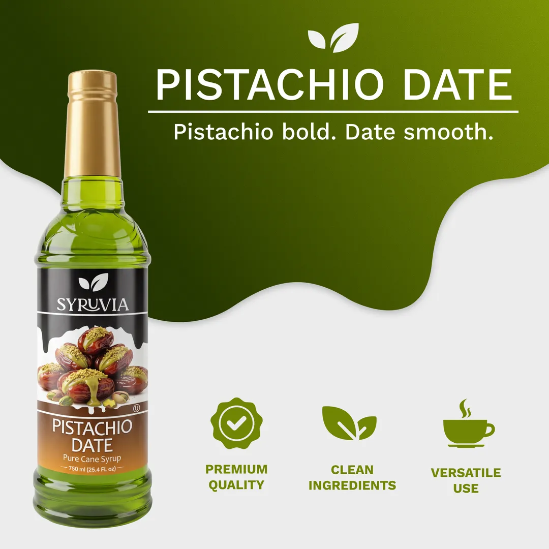 Pistachio Date Syrup
