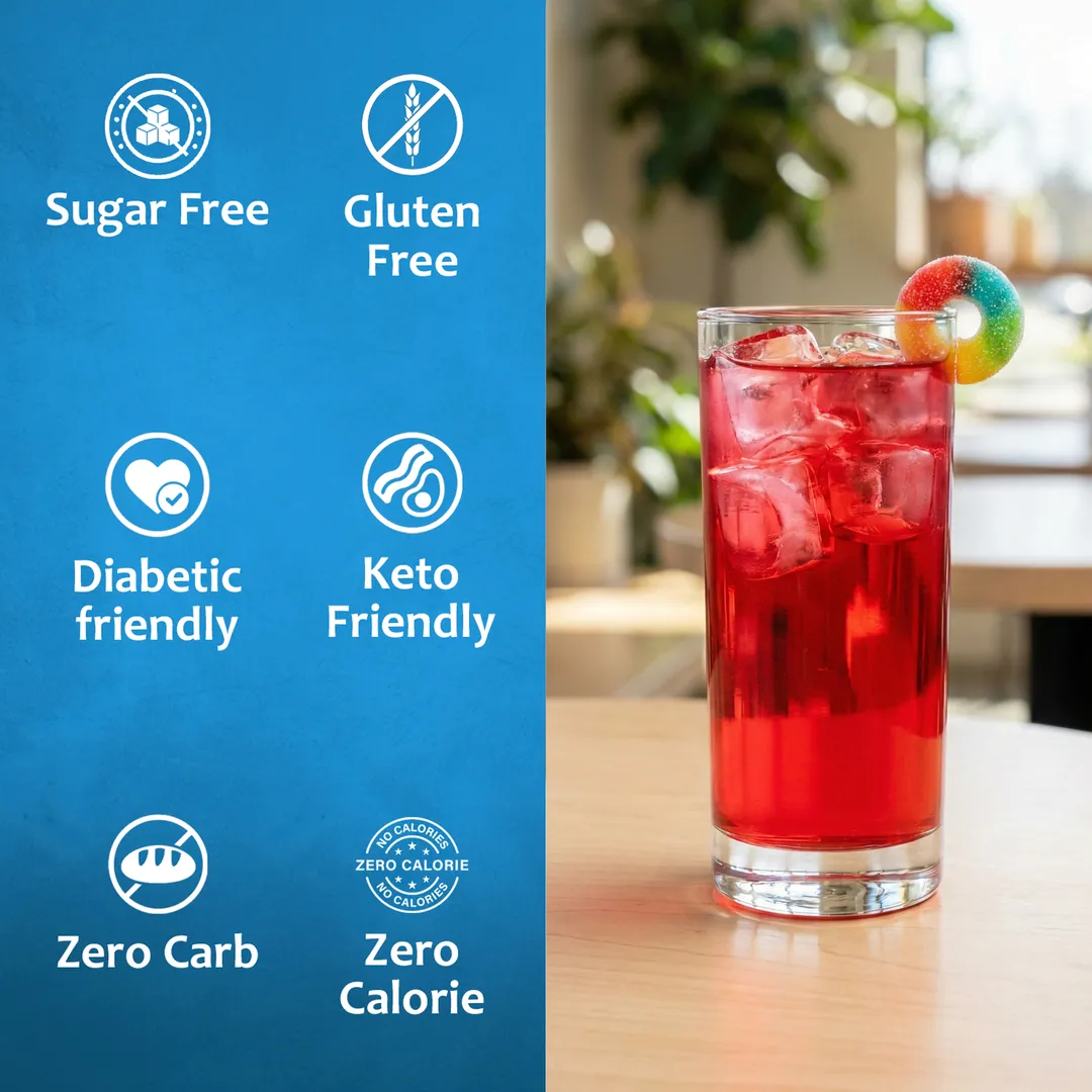 Sugar-Free Sour Gummy Syrup