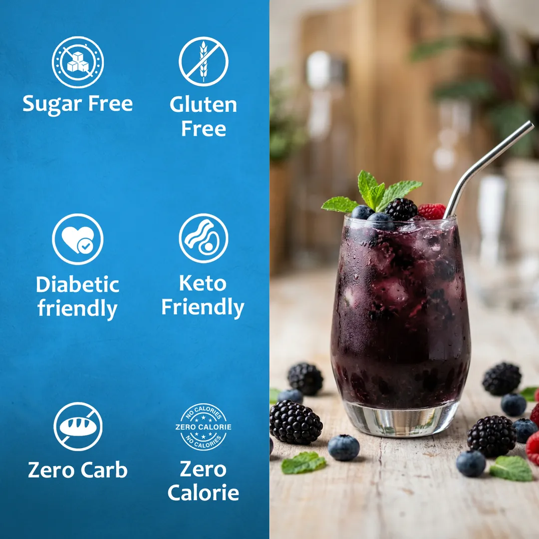 Sugar-Free Mix Berry Syrup