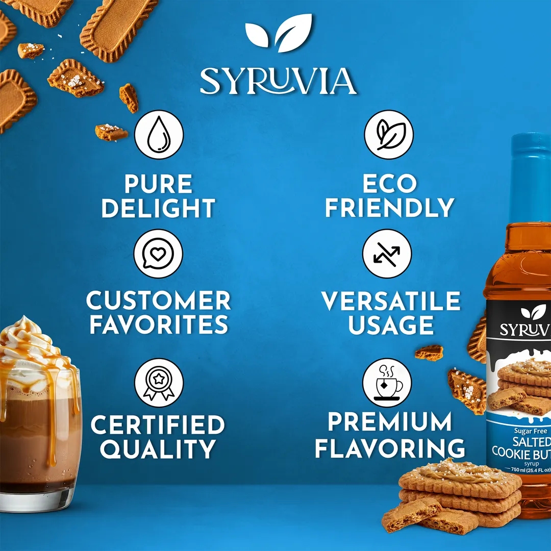 Sugar-Free Salted Cookie Butter Syrup