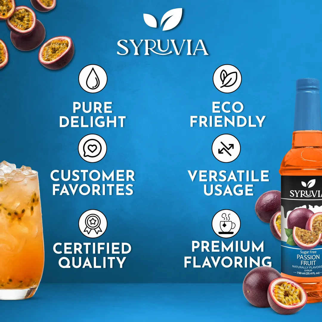 Sugar-Free Passion Fruit Syrup
