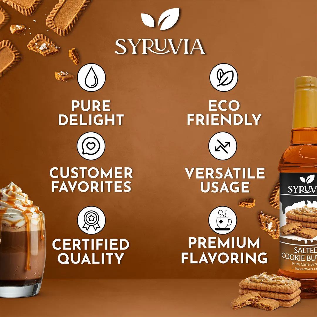 Salted Cookie Butter Syrup