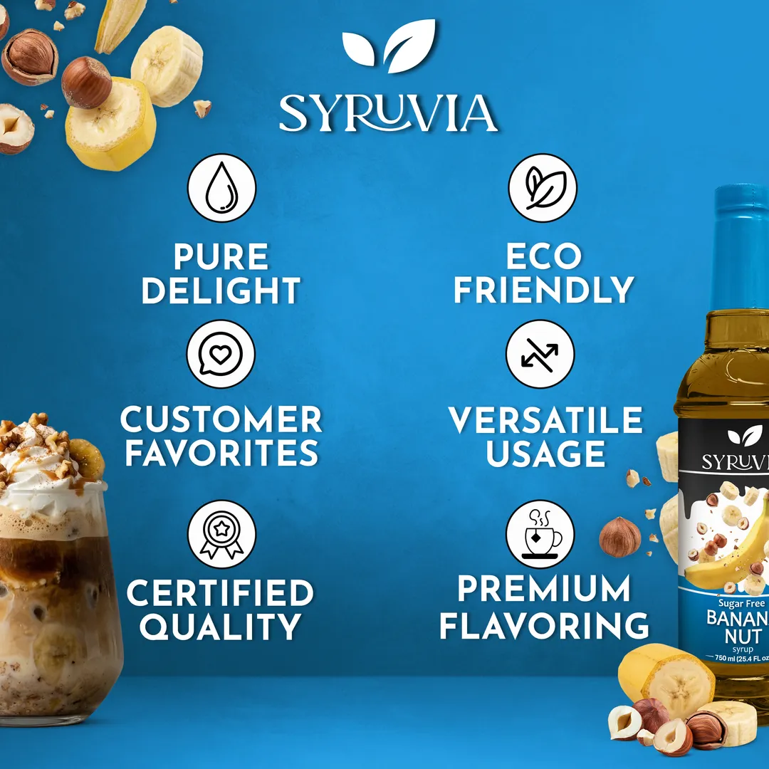 Sugar-Free Banana Nut Syrup
