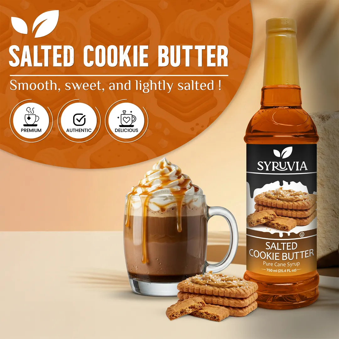 Salted Cookie Butter Syrup