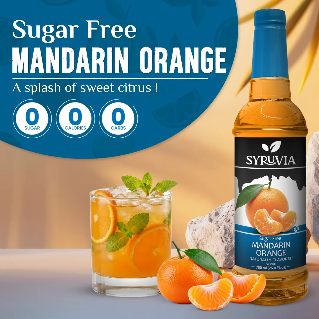 Sugar-Free Mandarin Orange Syrup