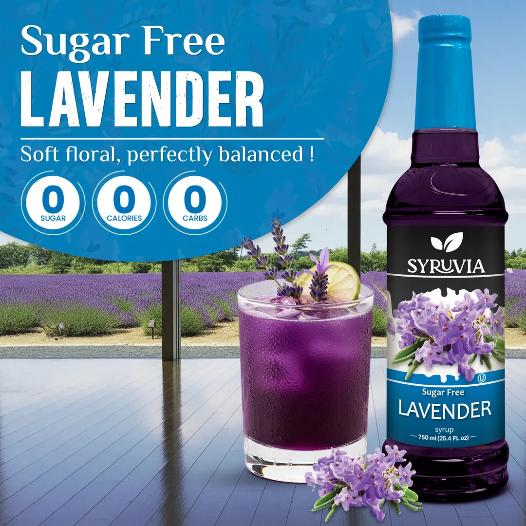 Sugar-Free Lavender Syrup