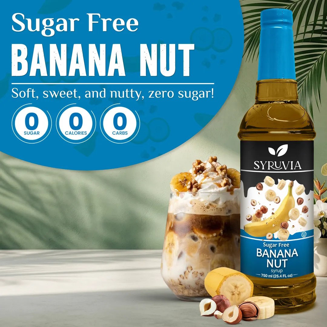 Sugar-Free Banana Nut Syrup