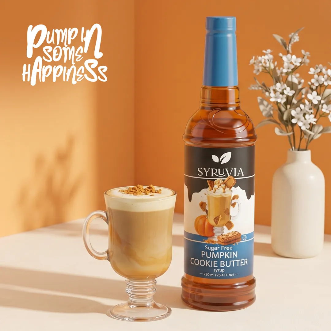 Sugar-Free Pumpkin Cookie Butter Syrup