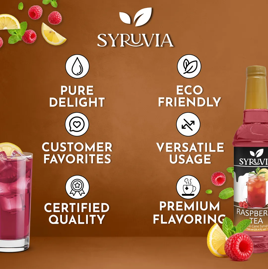 Raspberry Tea Syrup