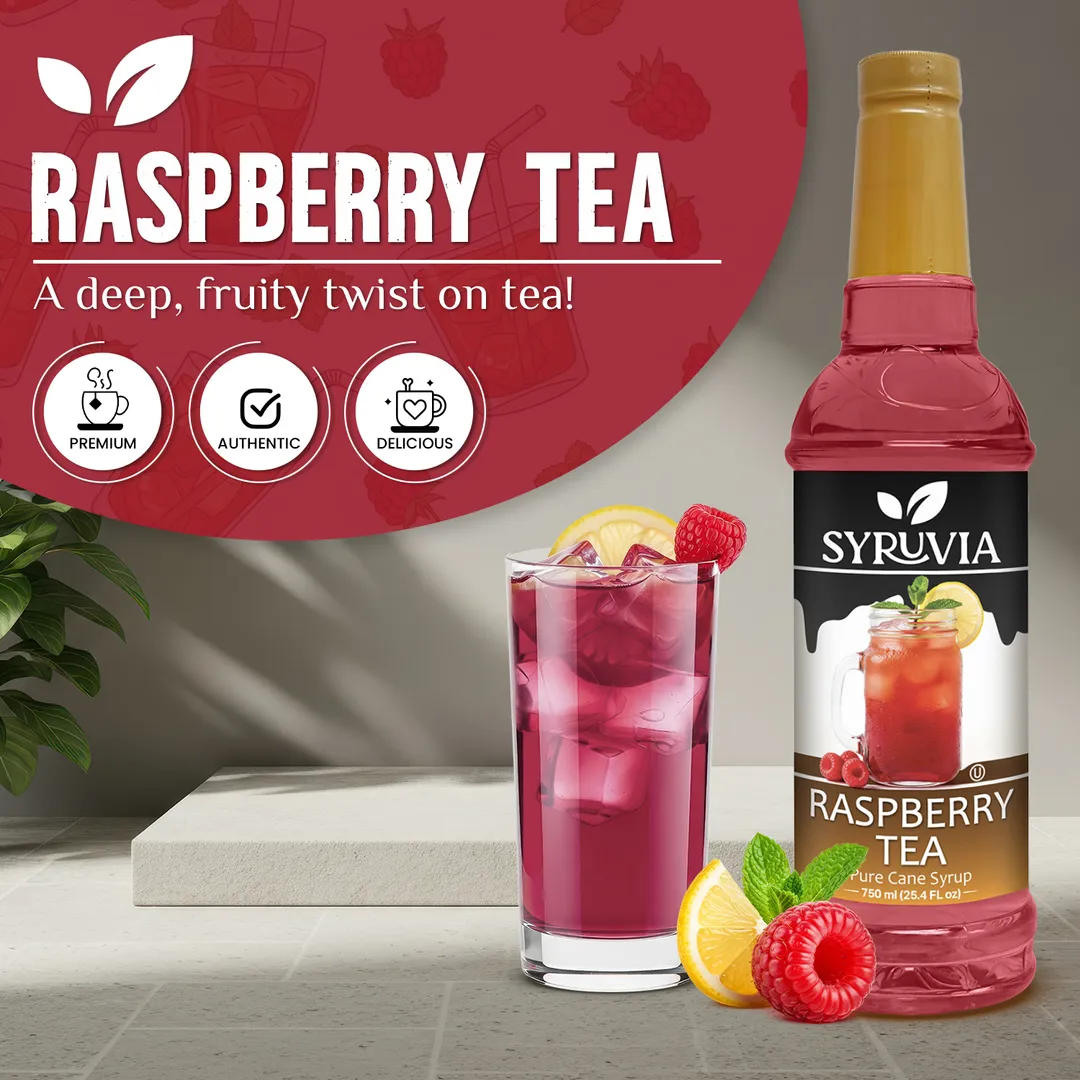 Raspberry Tea Syrup