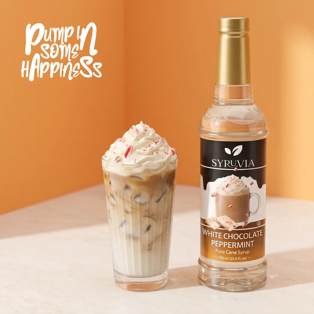 White Chocolate Peppermint Syrup