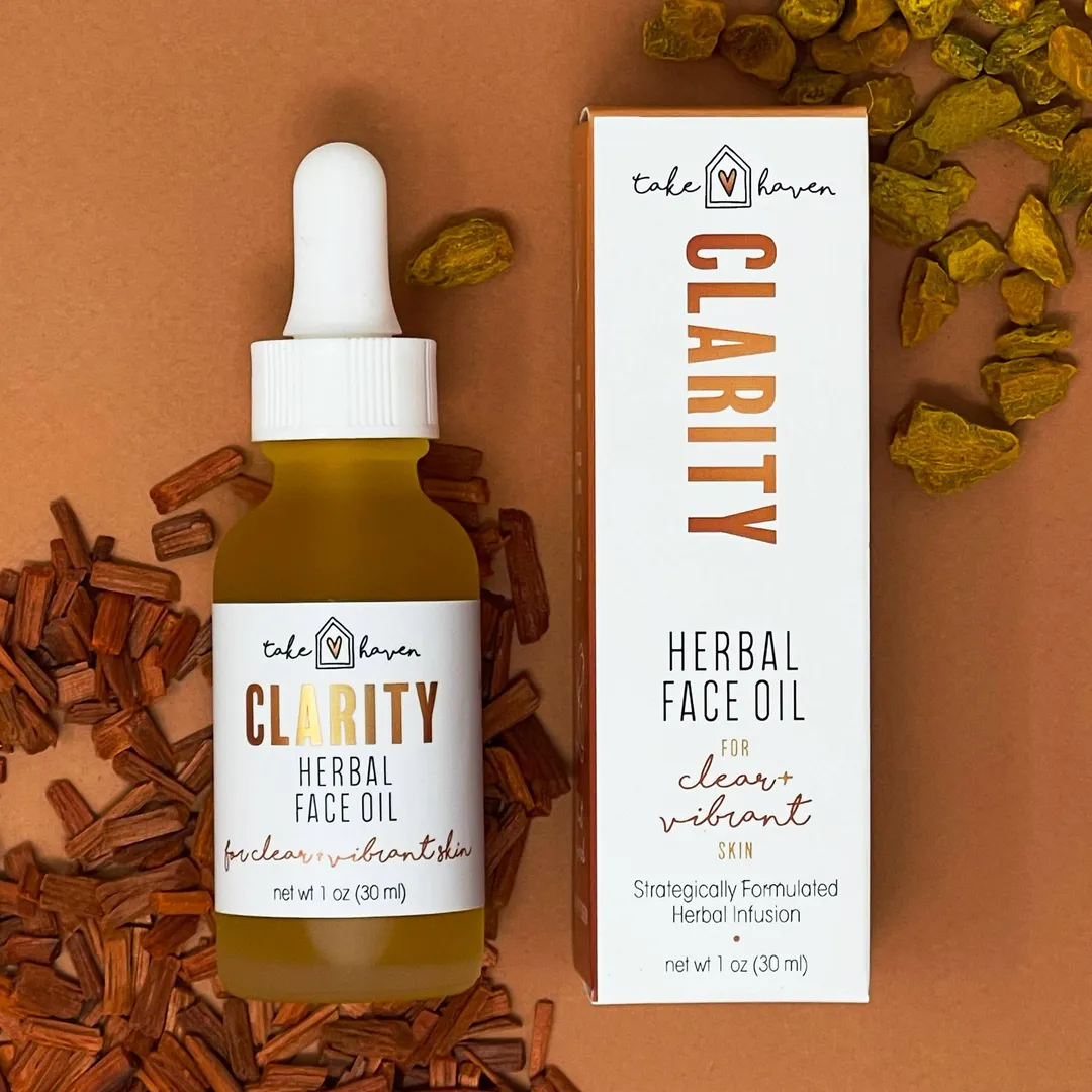 Face Oil: Clarity Herbal Oil for Clear & Balanced Skin