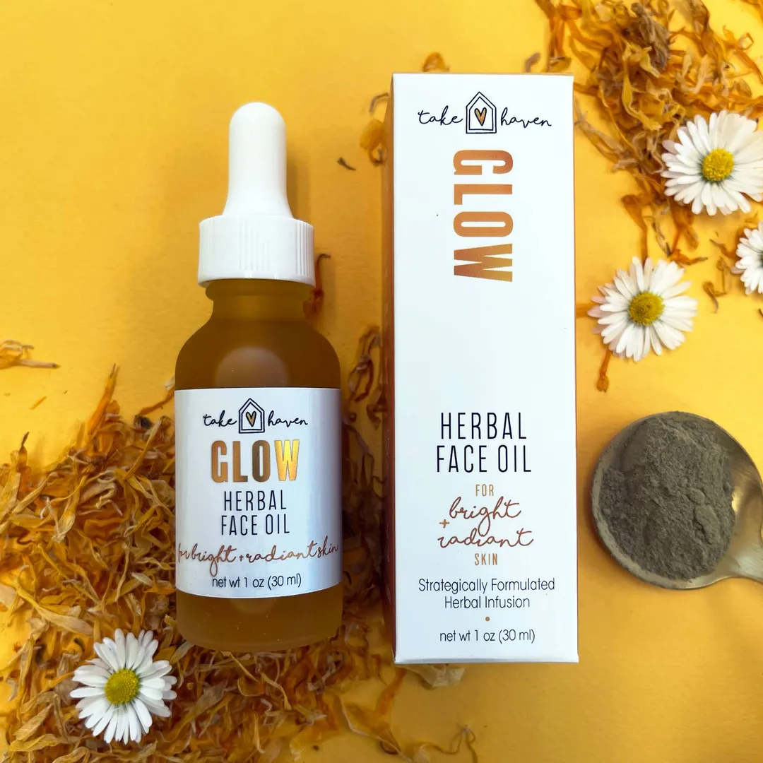 Face Oil: Glow Herbal Face Oil for Radiant Skin