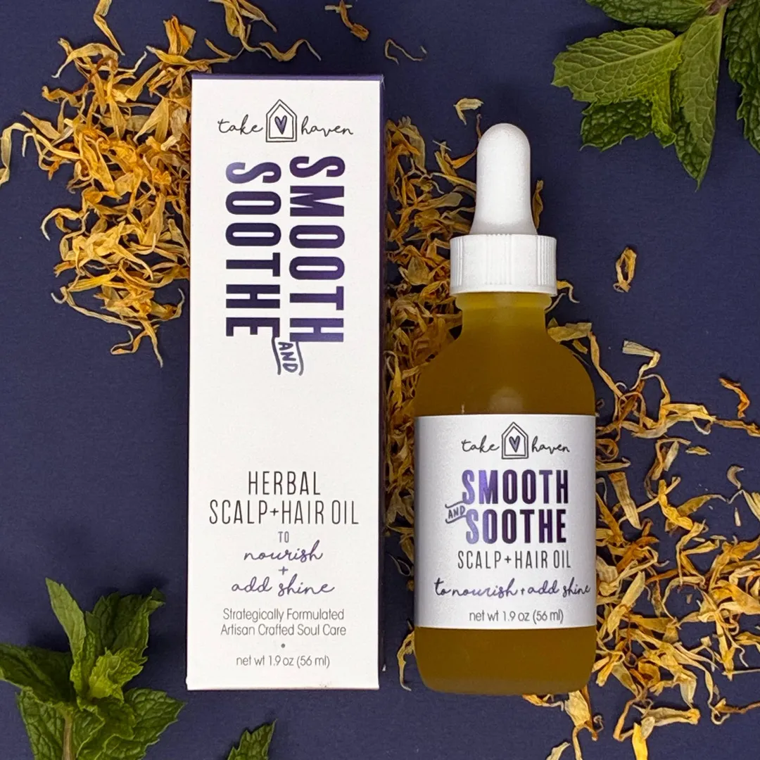 Herbal Hair Oil: Smooth & Soothe 1.9 oz