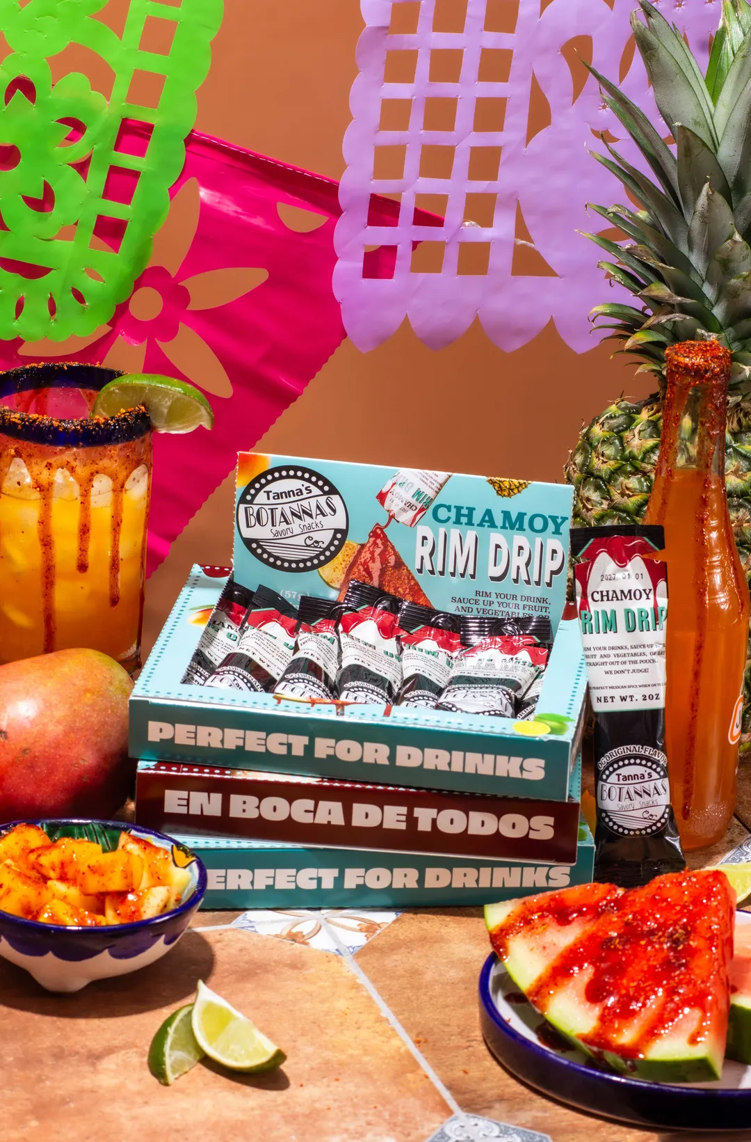 Chamoy Rim Drip Box - 8 unit pack - 7 pack case