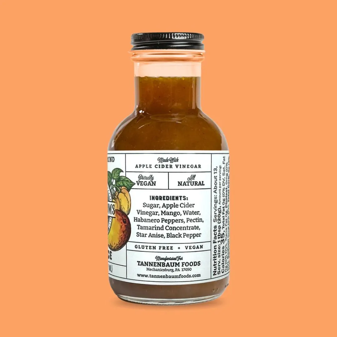Mango, Tamarind & Anise Botanical Hot Sauce
