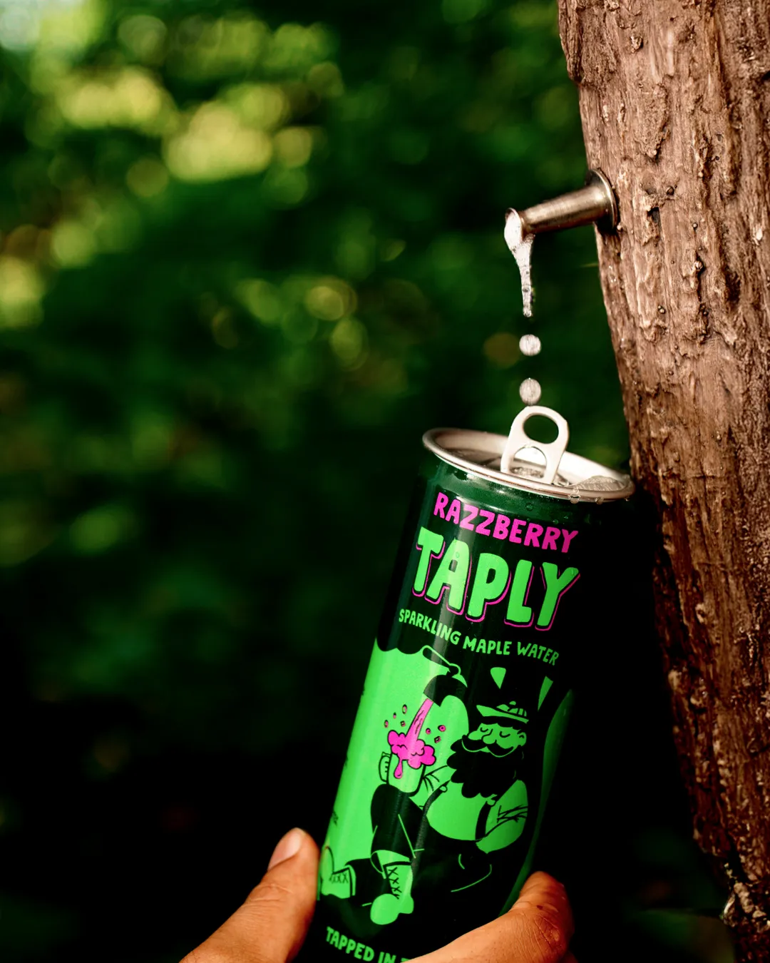Razzberry Sparkling Maple Water