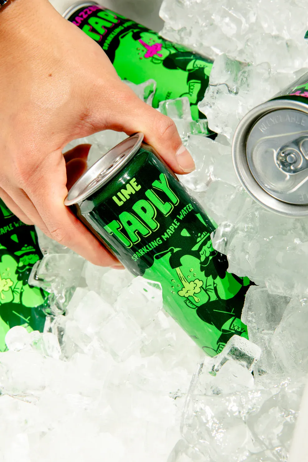 Lime Sparkling Maple Water