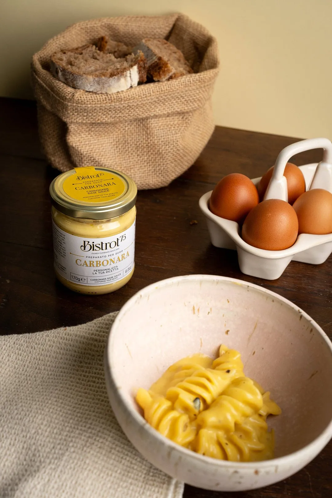 Authentic Italian Carbonara Base – 5.99 oz