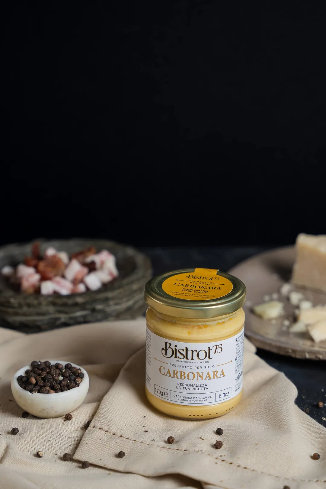 Authentic Italian Carbonara Base – 5.99 oz