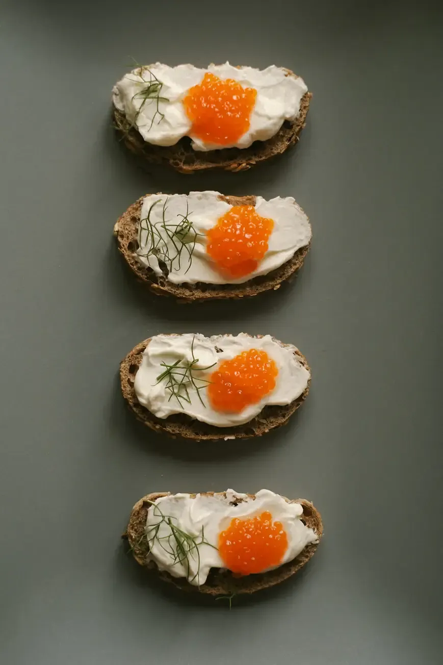 Gourmet Salmon Perlage – Molecular Gastronomy Pearls
