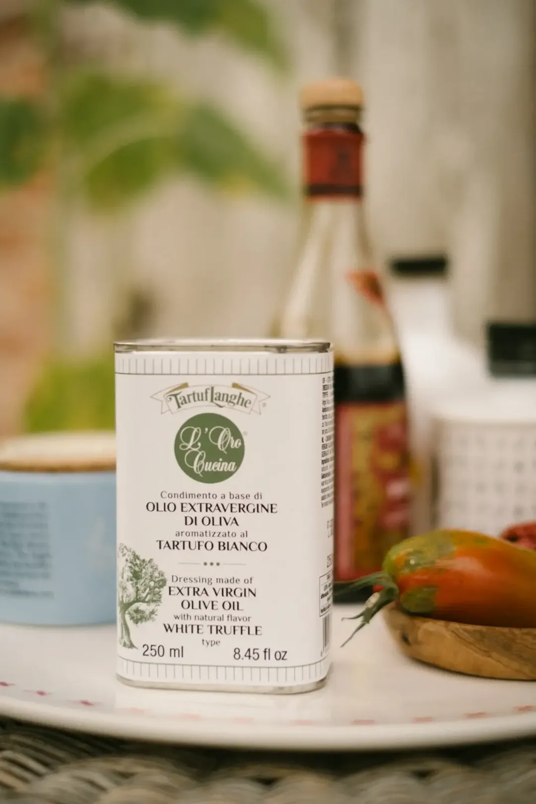 Oro In Cucina: Cold-Pressed Italian Evoo with White Truffle 