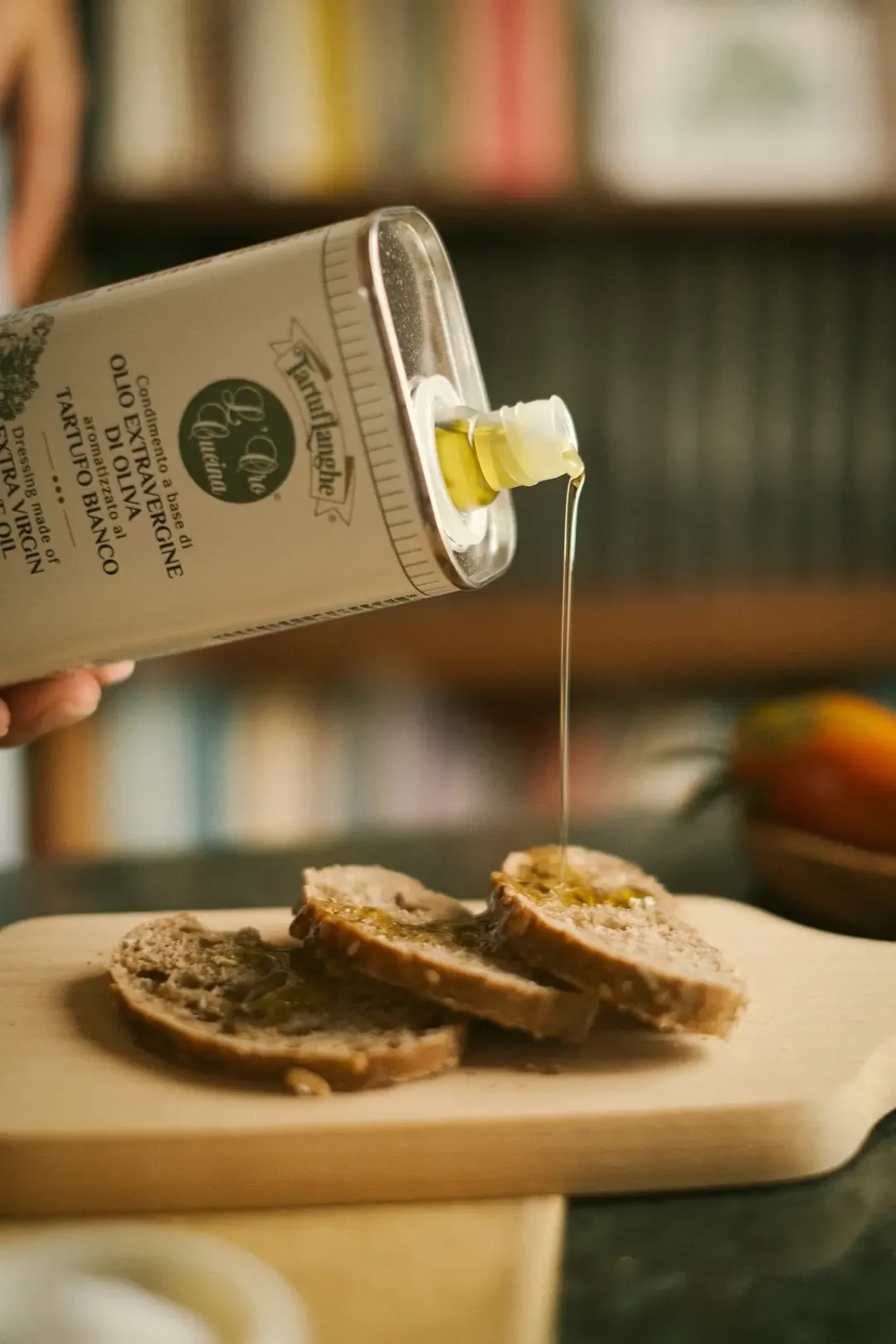 Oro In Cucina: Cold-Pressed Italian Evoo with White Truffle 