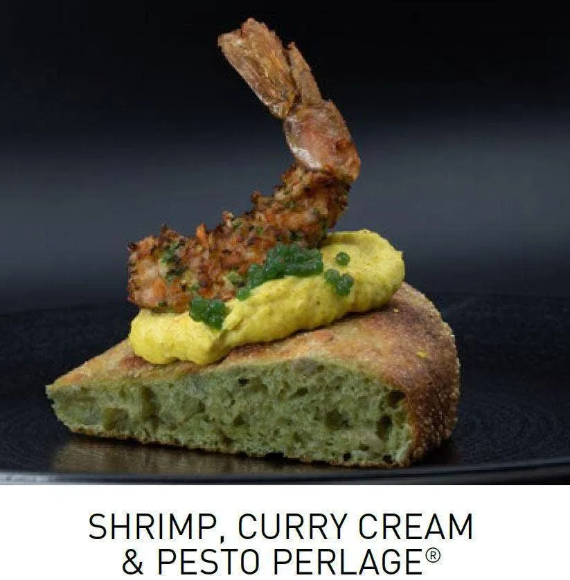 Pesto Pearls – Perlage “Caviar” Style