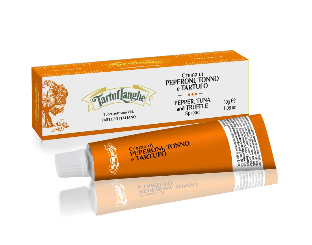 PEPPER, TUNA AND TRUFFLE SPREAD IN TUBE 