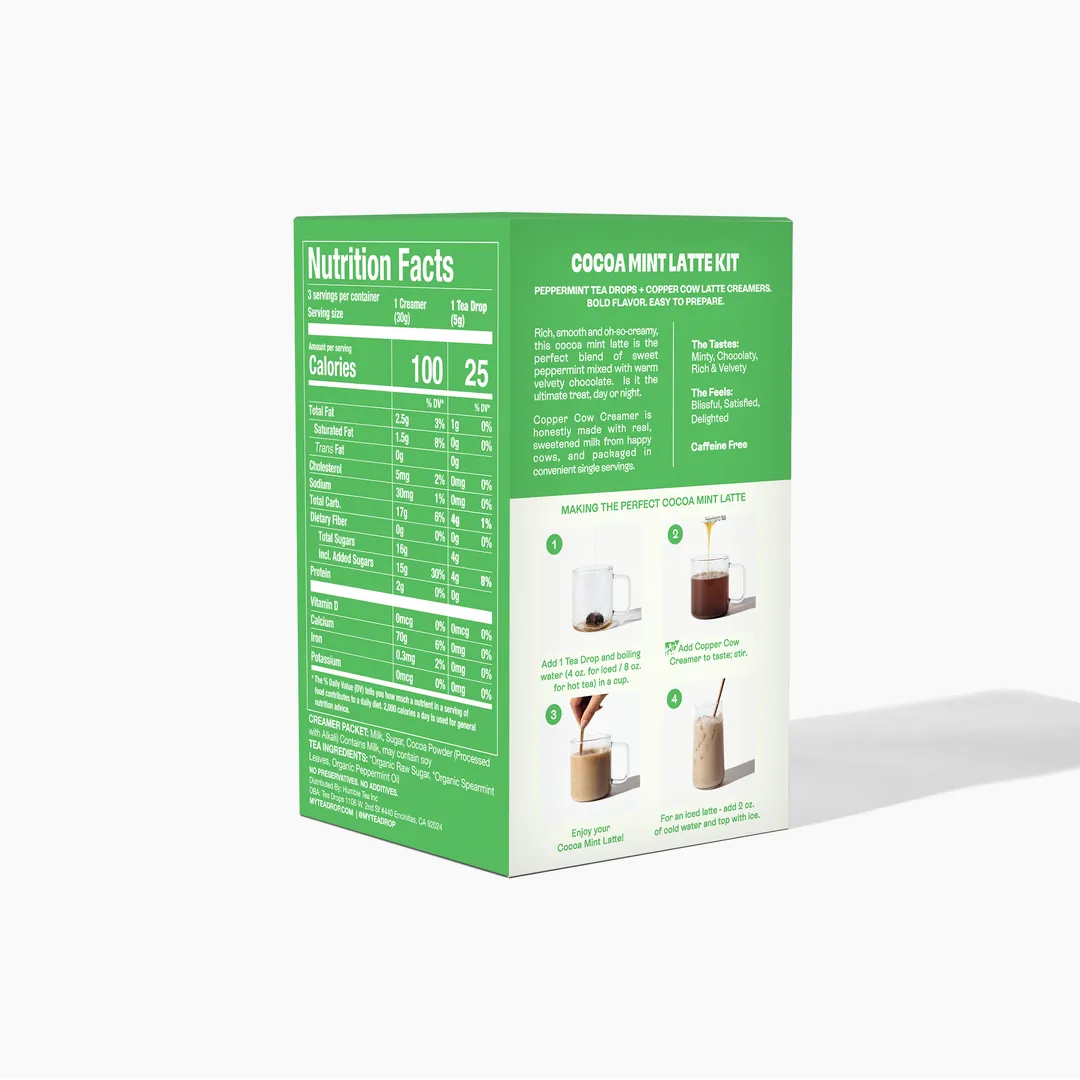 Cocoa Mint Latte Kit - 3ct (Case of 6)