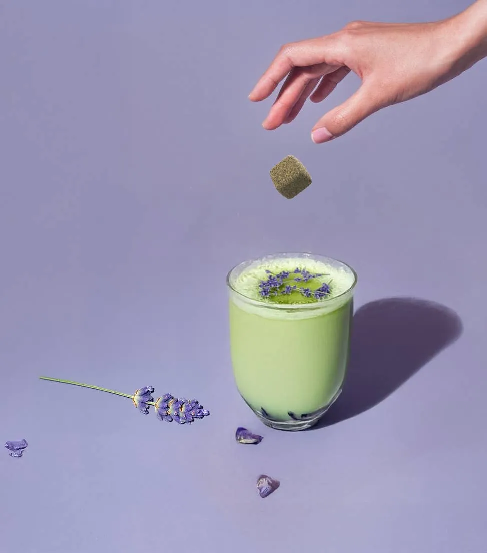 Lavender Matcha Tea Box – 10 Organic Tea Drops (Case of 6)
