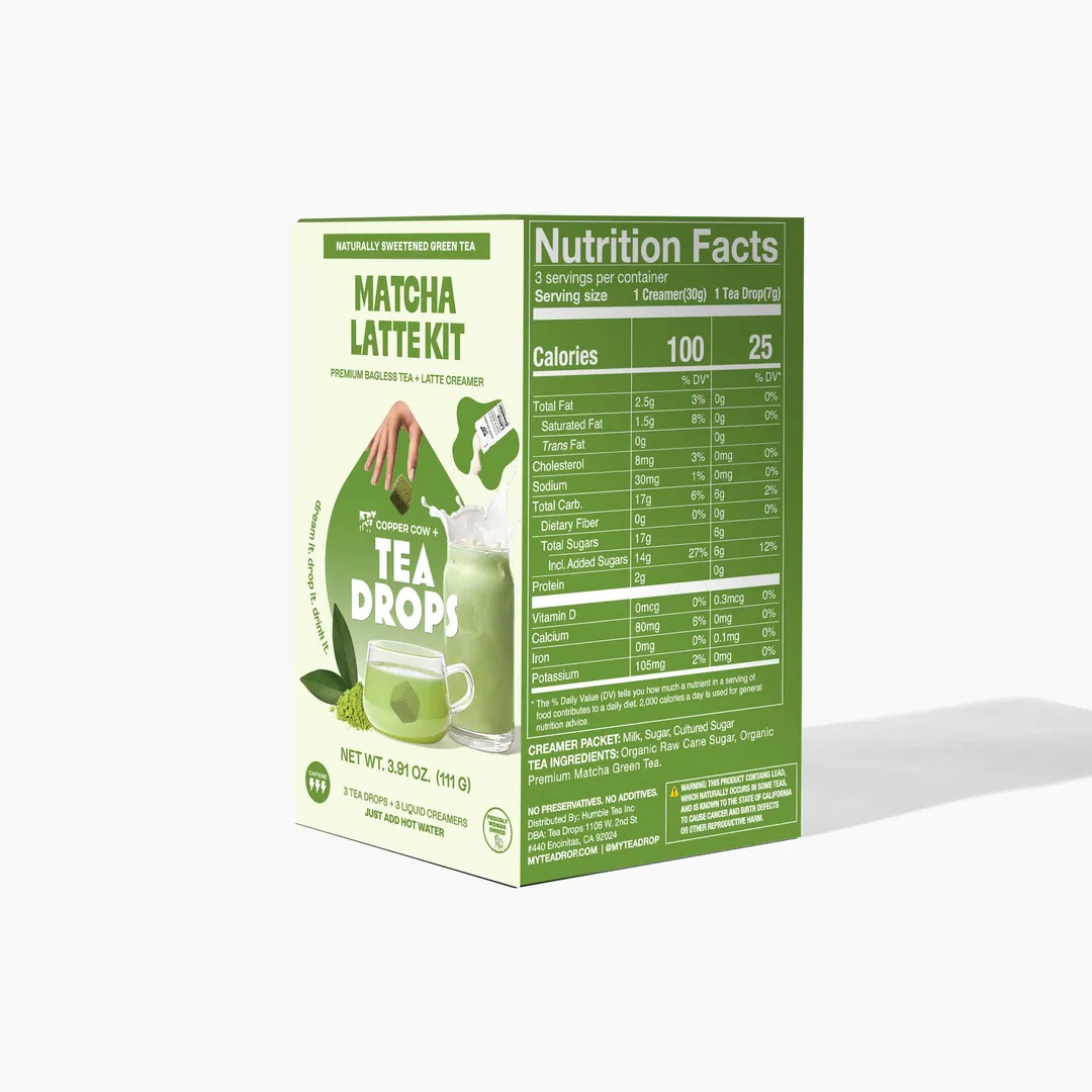 Matcha Latte Kit - 3ct (Case of 6)
