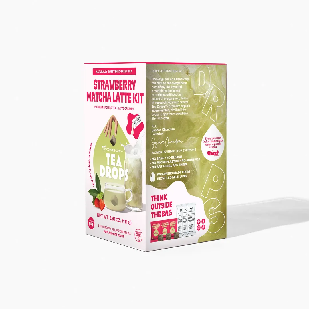 Strawberry Matcha Latte Kit - 3ct (Case of 6)