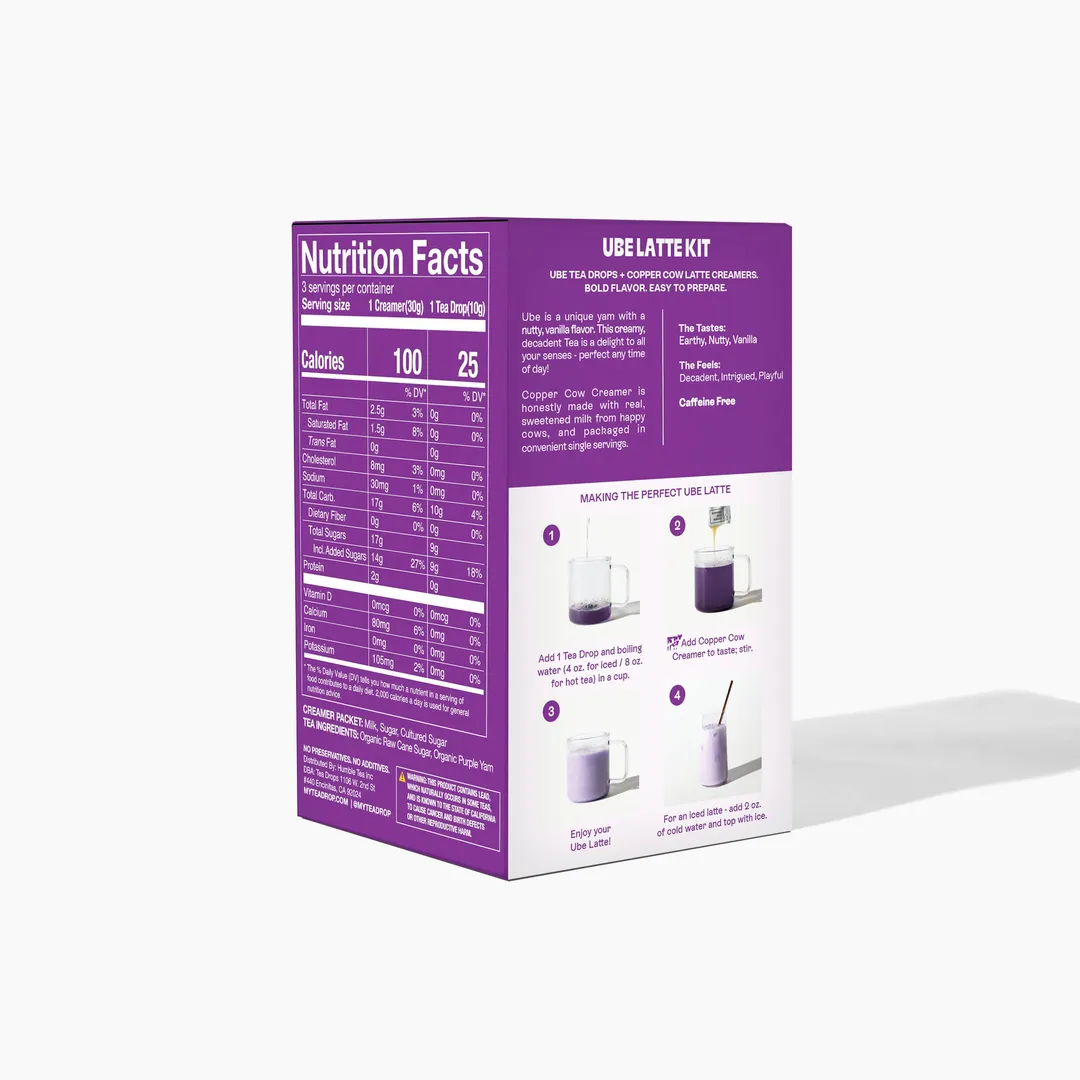 Ube Latte Kit - 3ct (Case of 6)