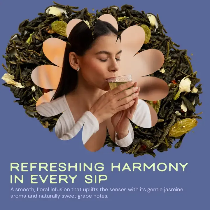 Green Grapes Jasmine Tea (10 bags x 9)