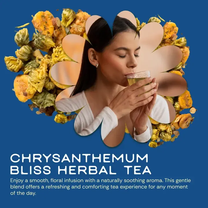 SpeakEasy Chrysanthemum Tea | Liver Detox & Throat Coating (10 bags x 9)