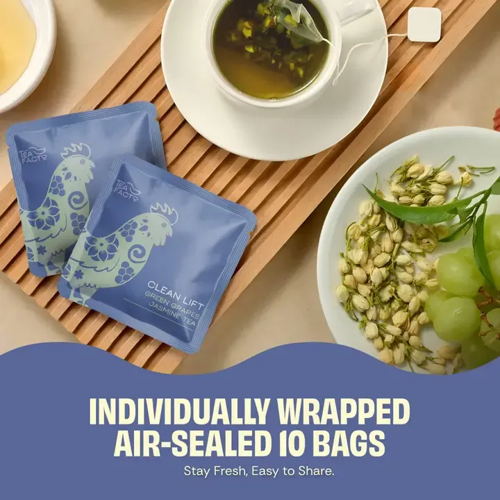 Green Grapes Jasmine Tea (10 bags x 9)