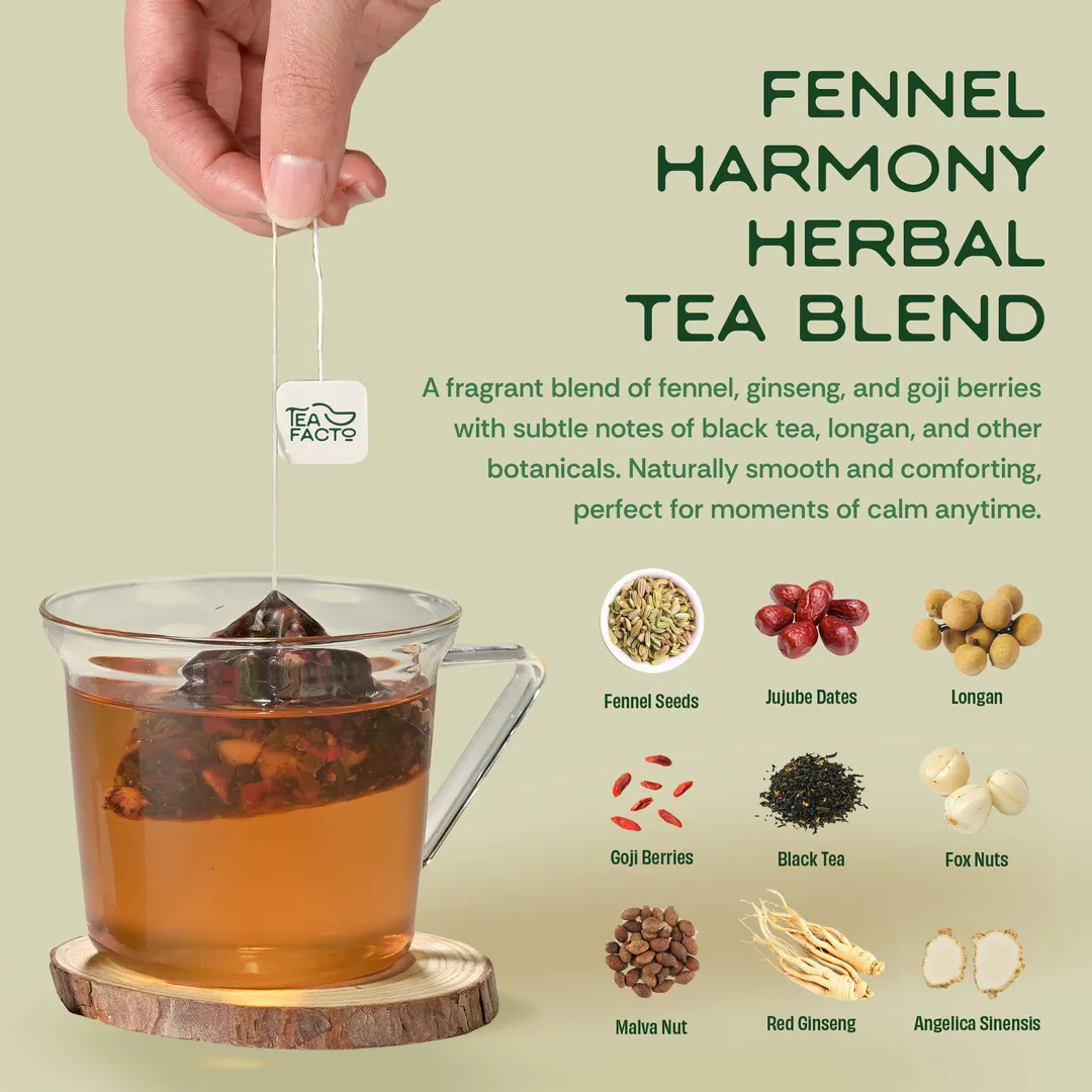 Fennel Treasures | Debloating & Digestion (10 bags x 9)