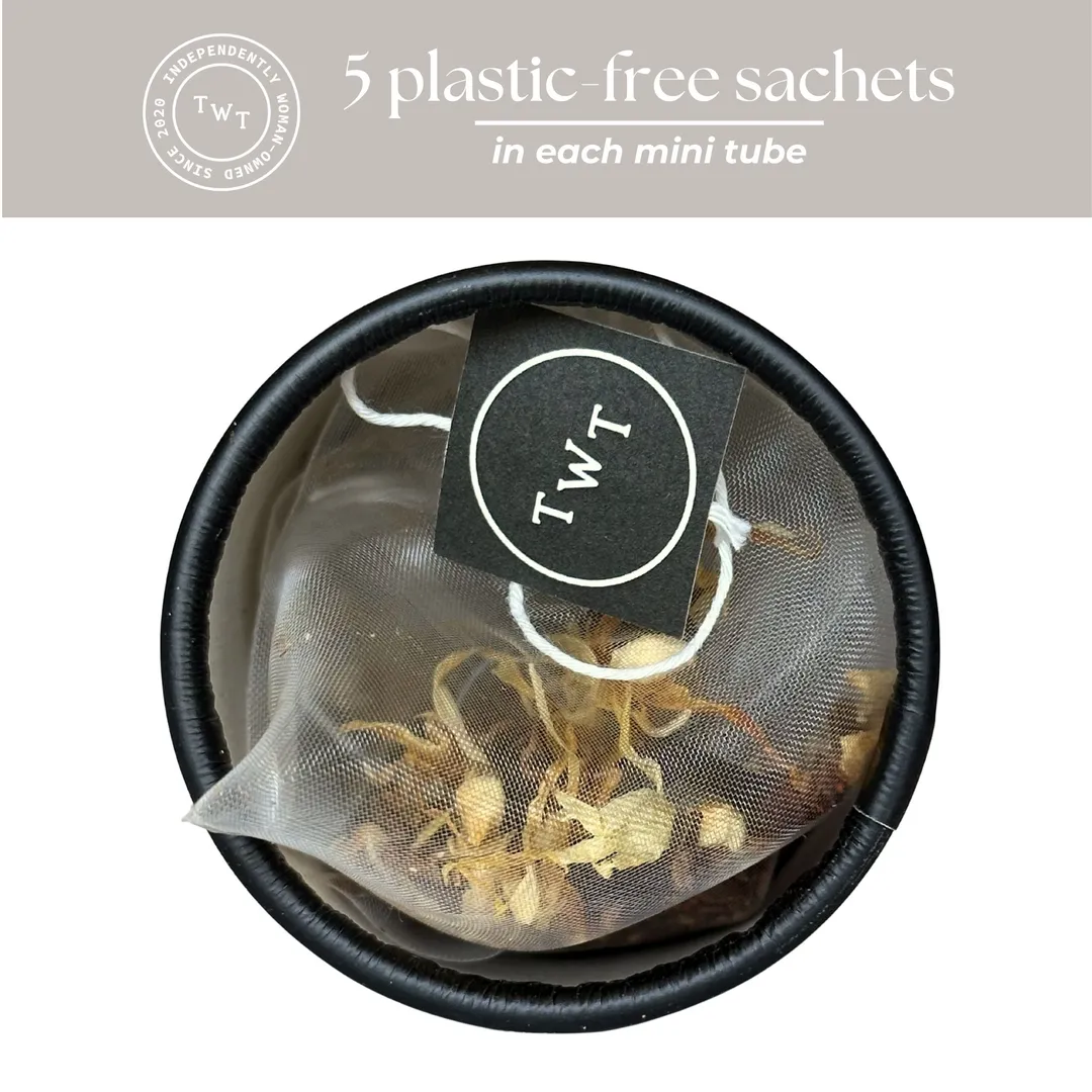 Bakeshop Bliss Holiday Herbal Mini Tube Gift (5 tea bags)