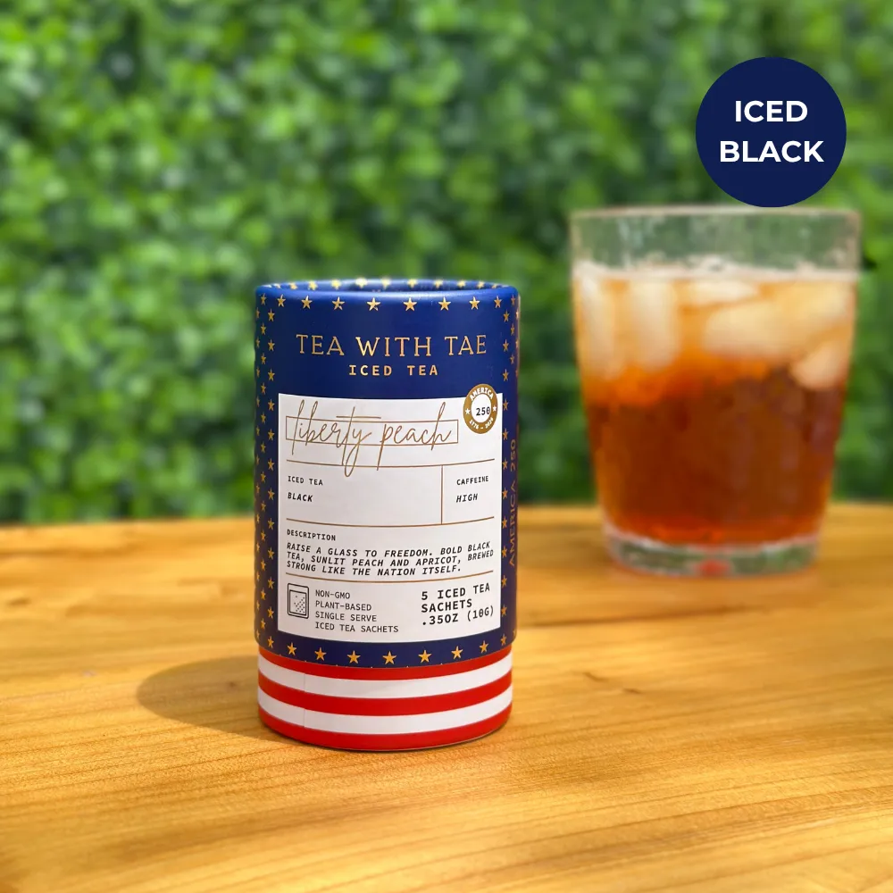 Liberty Peach Iced Mini Tea Tube (5 iced sachets)