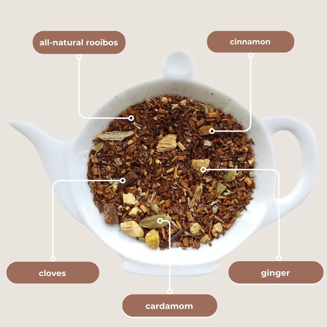 Rooibos Chai Herbal Decaf Mini Tube Gift (5 tea bags)