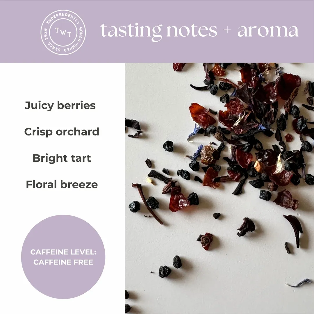 Berry Blossom Herbal Mini Tea Tube Gift (5 tea bags)