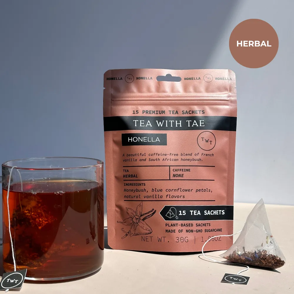 Honella Herbal Tea Pouch (15 Tea bags) for retail