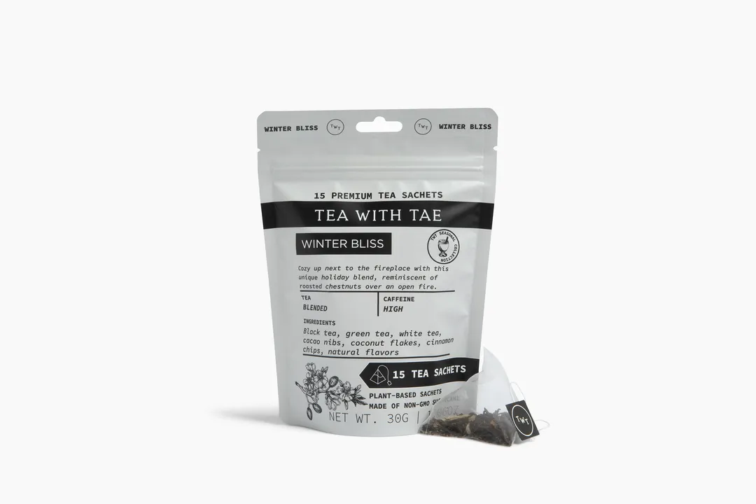Winter Bliss Black Tea Pouch (15 Tea bags) for retail