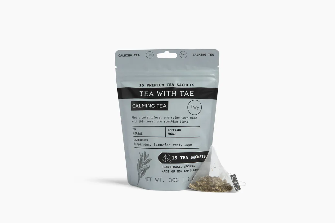 Calming Herbal Tea Pouch (15 Tea bags) for retail