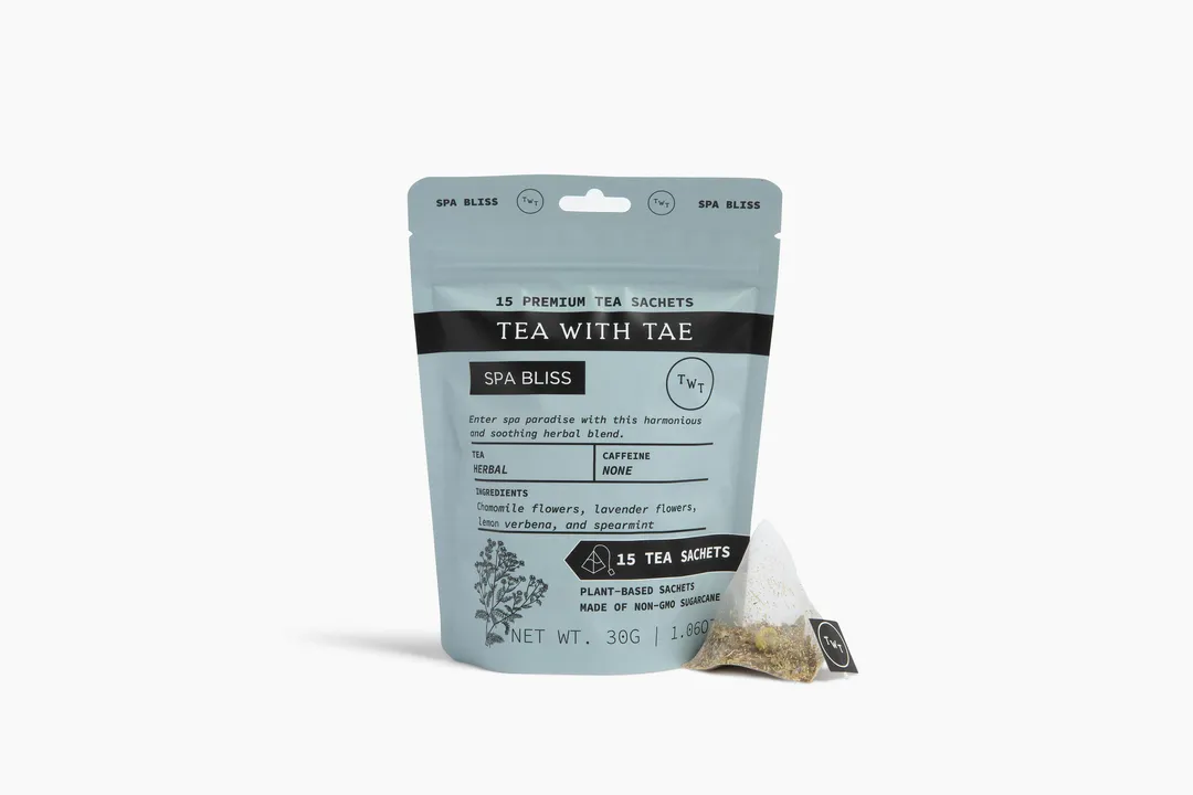 Spa Bliss Herbal Tea Pouch (15 Tea bags) for retail