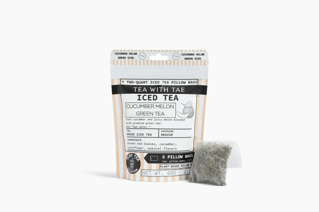 Cucumber Melon Green Iced Tea Pouch (5 pillow bags)