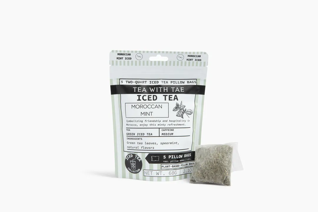 Moroccan Mint Green Iced Tea Pouch (5 pillow bags)