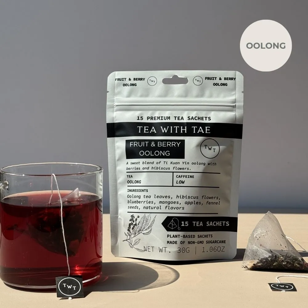 Fruit & Berry Oolong Tea Pouch (15 Tea bags) for retail