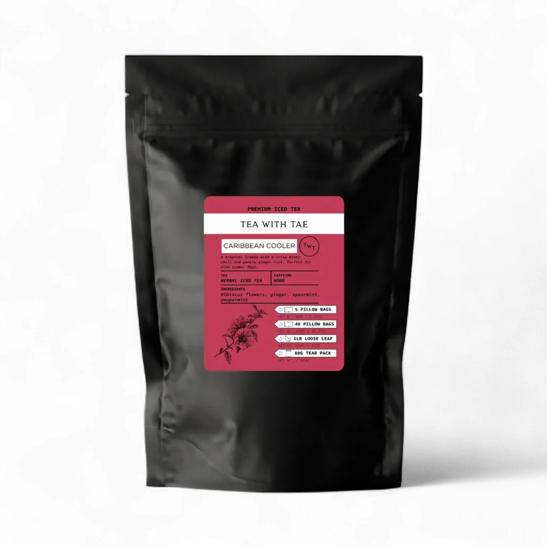 Caribbean Cooler Iced Herbal Tea Pouch (40 pillow bags)